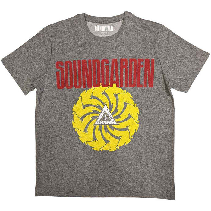 Soundgarden Badmotorfinger Grey Large T-Shirt