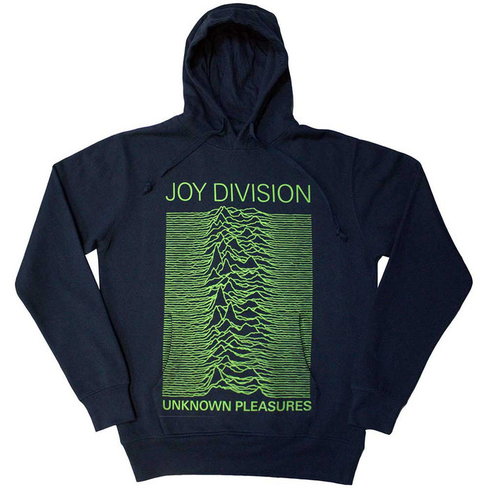 Joy Division Unknown Pleasures Navy Blue XX-Large Hoodie