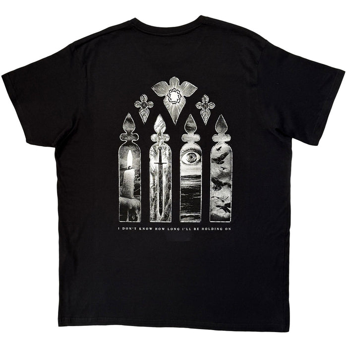 Bad Omens Stained Glass Black Small T-Shirt