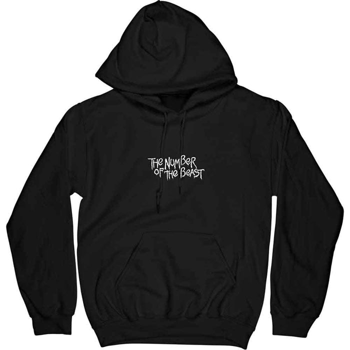 Iron Maiden Number Of The Beast One Colour Black Small Hoodie