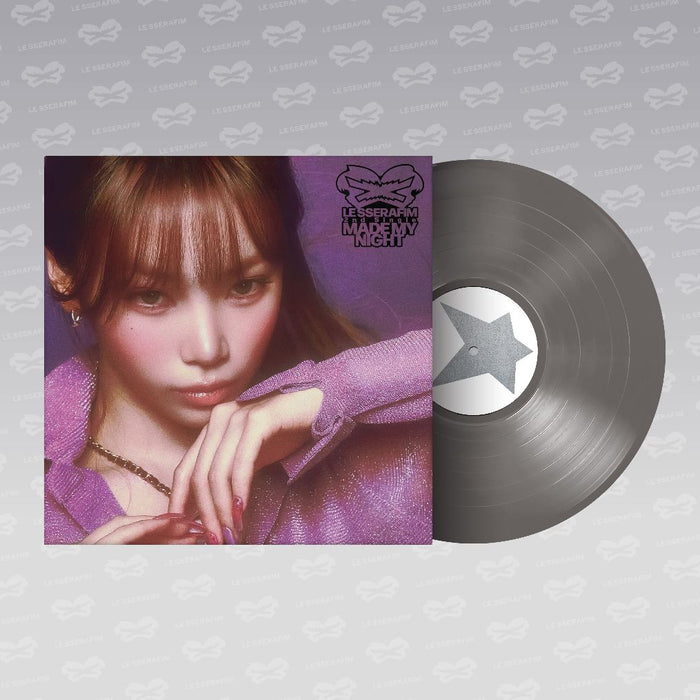Le Sserafim Made My Night Vinyl LP Chic Silver Colour Due Out 23/10/26