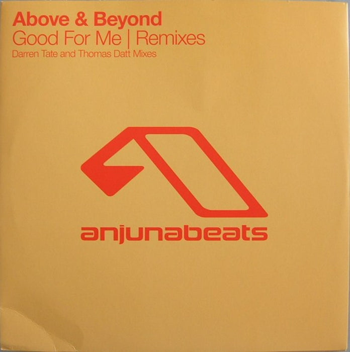 Above & Beyond Feat. Zoe Johnston Good For Me Remixes 12" Vinyl Single 2007