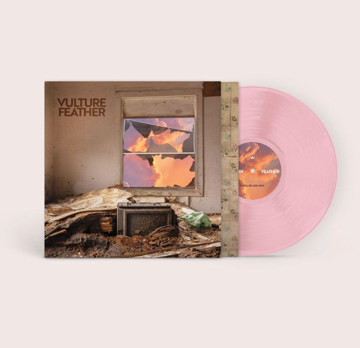 Vulture Feather It Will Be Like Now Vinyl LP Rose Colour Due Out 14/02/25