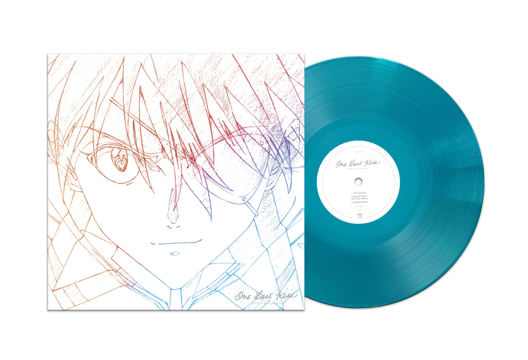 Hikaru Utada One Last Kiss Vinyl LP Translucent Crystal Blue Colour 2021