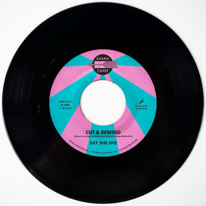 Say She She Cut & Rewind / Disco Life 7" Vinyl Single Indies 2026