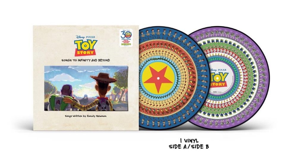 Randy Newman Toy Story: Songs to Infinity and Beyond Vinyl LP Zoetrope Picture Disc 2025