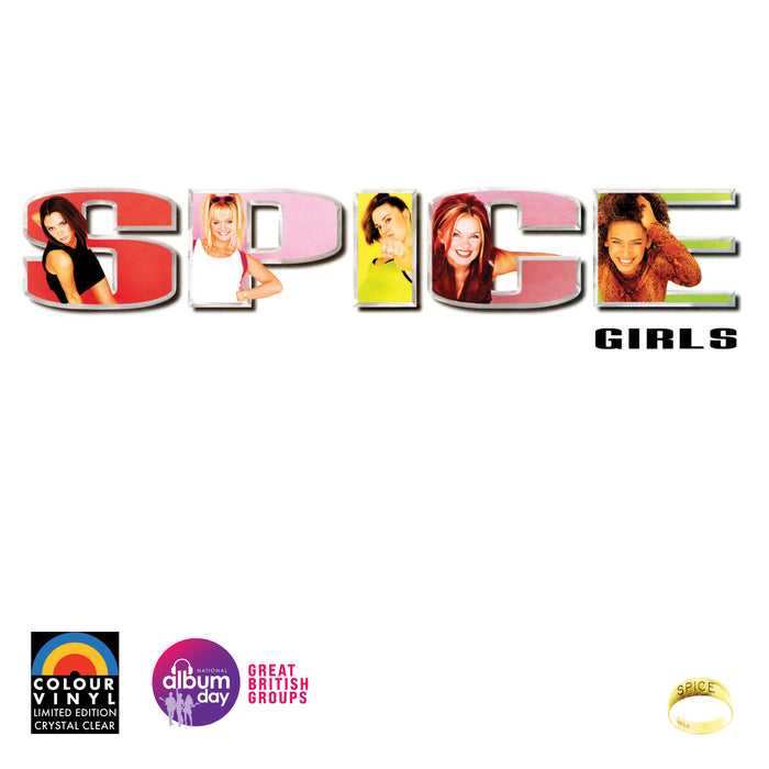 Spice Girls Spice Vinyl LP Clear Colour National Album Day 2024