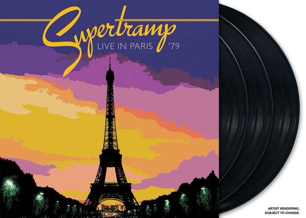 Supertramp Live in Paris '79 Vinyl LP 2025