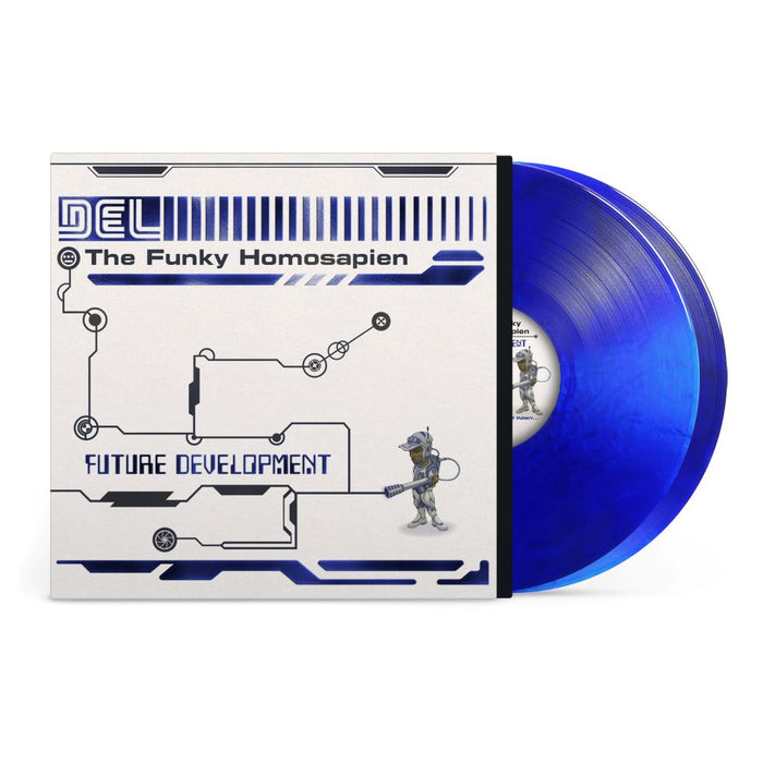Del The Funky Homosapien Future Development Vinyl LP Indies Metallic Blue Colour Due Out 26/06/26