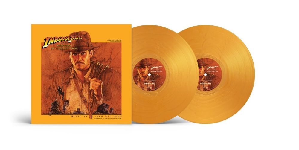 John Williams Indiana Jones and the Raiders of the Lost Ark Vinyl LP Gold Colour Due Out 05/06/26