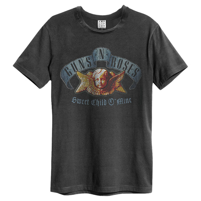 Guns N Roses Sweet Child O Mine Amplified Charcoal X-Large Unisex T-Shirt