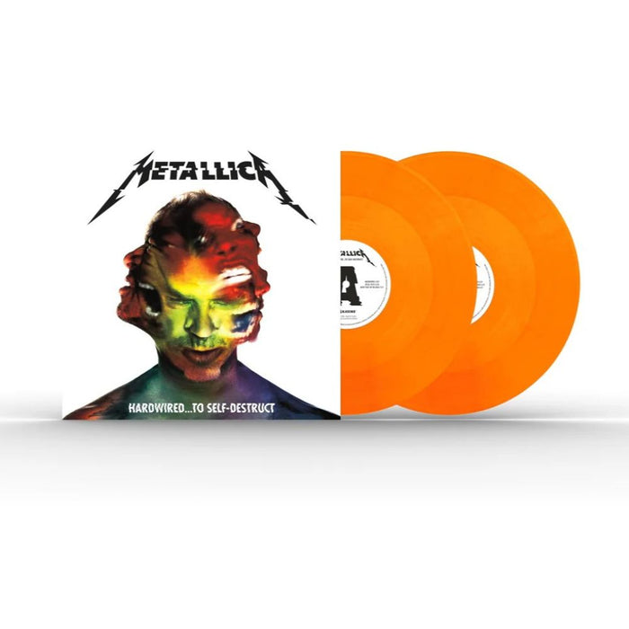 Metallica Hardwired…To Self-Destruct Vinyl LP Flame Orange Colour 2024