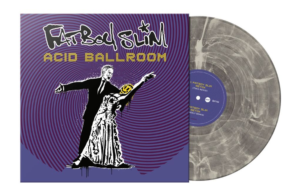 Fatboy Slim Acid Ballroom 12" Vinyl Single Grey/Silver Swirl Colour Due Out 20/03/26
