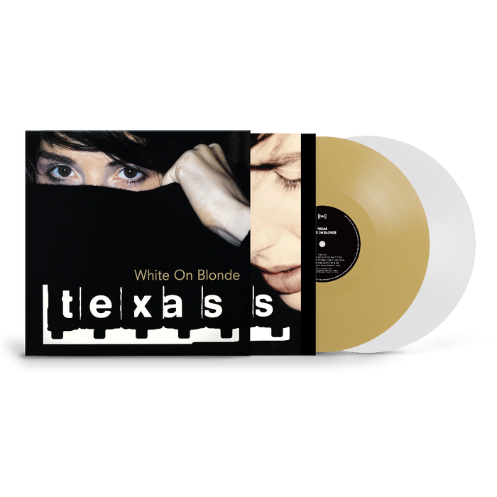 Texas White On Blonde (30th Anniversary Edition) Vinyl LP Double Gold & White Colour