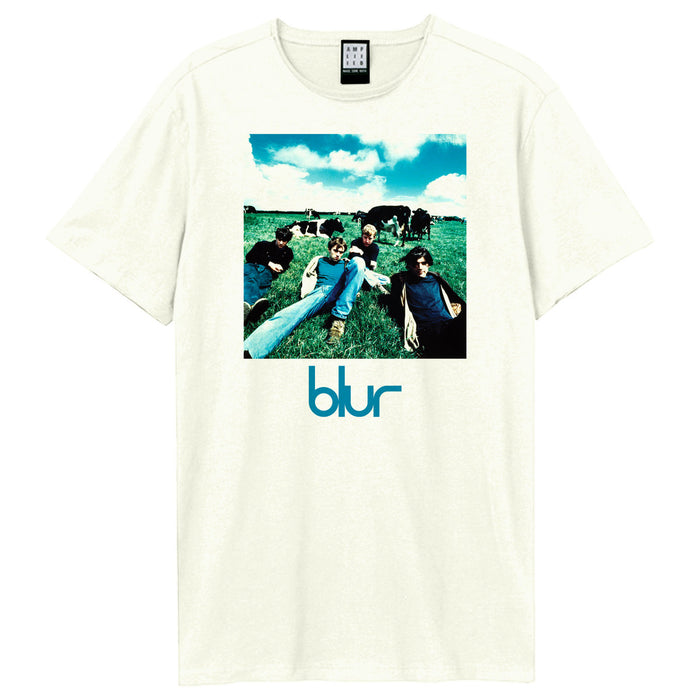 Blur Leisure Amplified Vintage White X-Large Unisex T-Shirt