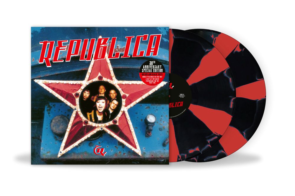 Republica (Self Titled) Vinyl LP Black & Red Cornetto Colour Due Out 16/10/26