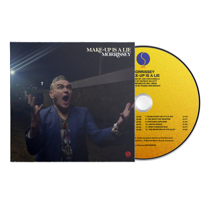 Morrissey Make-Up Is A Lie CD Due Out 06/03/26