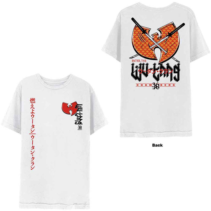 Wu-Tang Clan Swords White XX-Large T-Shirt