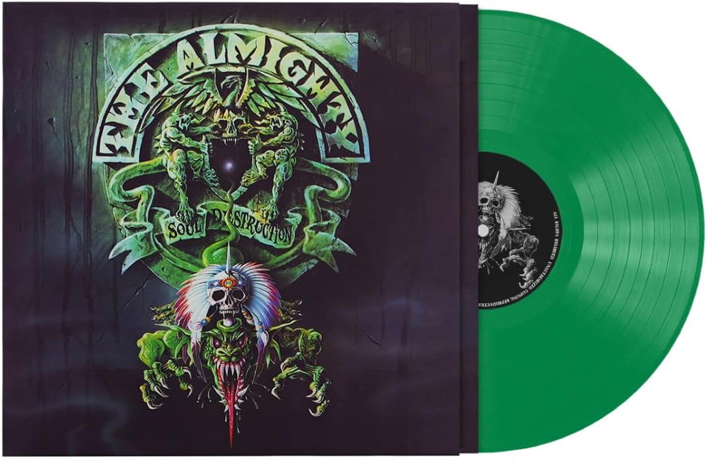 The Almighty Soul Destruction Vinyl LP Green Colour 2023