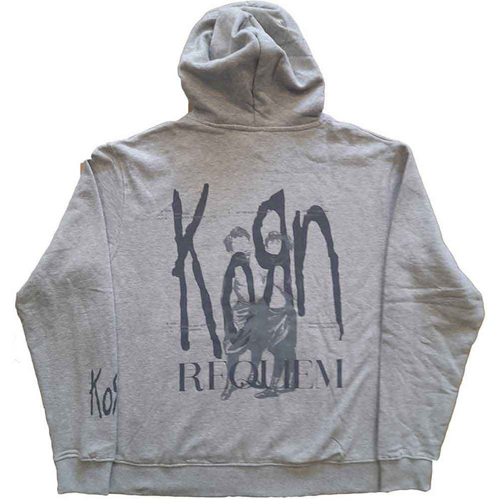 Korn Requiem Grey X-Large Hoodie