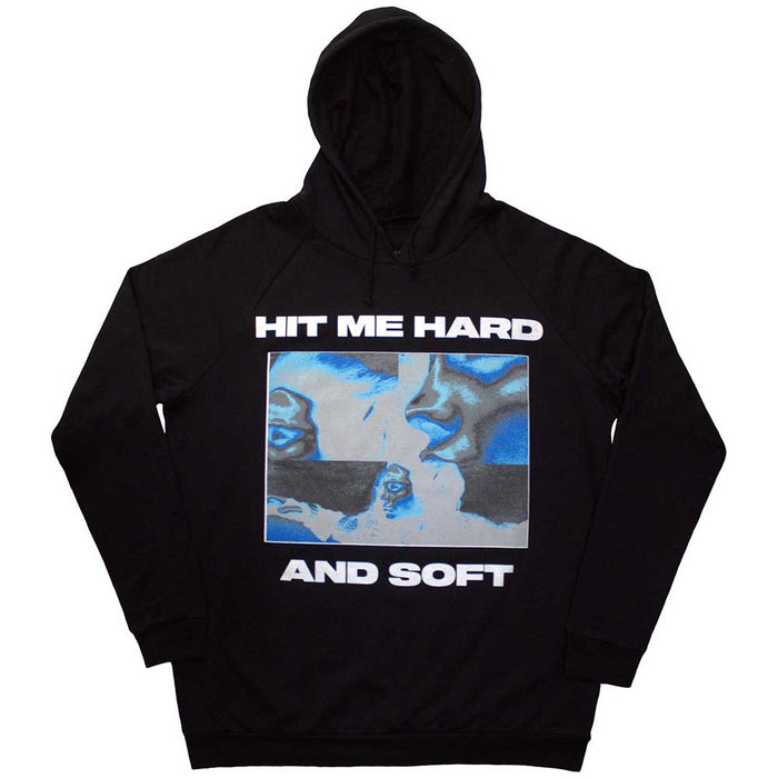 Billie Eilish Hit Me Hard And Soft Negative Black Large Hoodie
