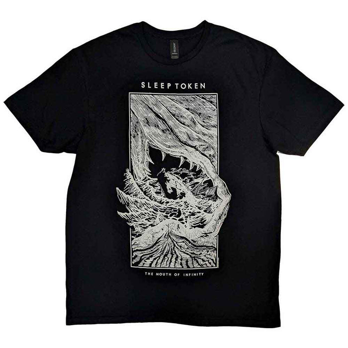 Sleep Token The Mouth Of Infinity Black Large T-Shirt