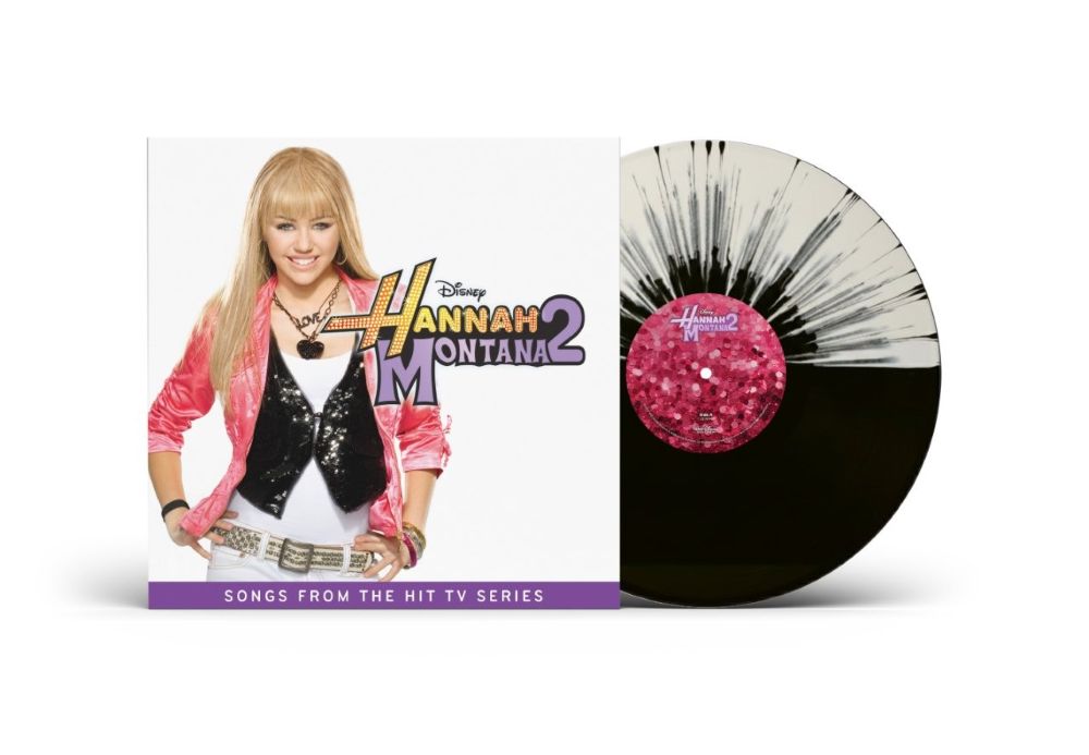 Hannah Montana Hannah Montana 2 Vinyl LP Stylized Black and White Colour Due Out 20/03/26