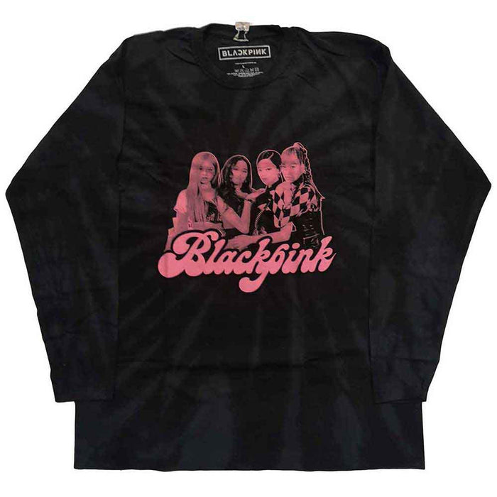 BLACKPINK Photo Black Long Sleeve XX-Large T-Shirt