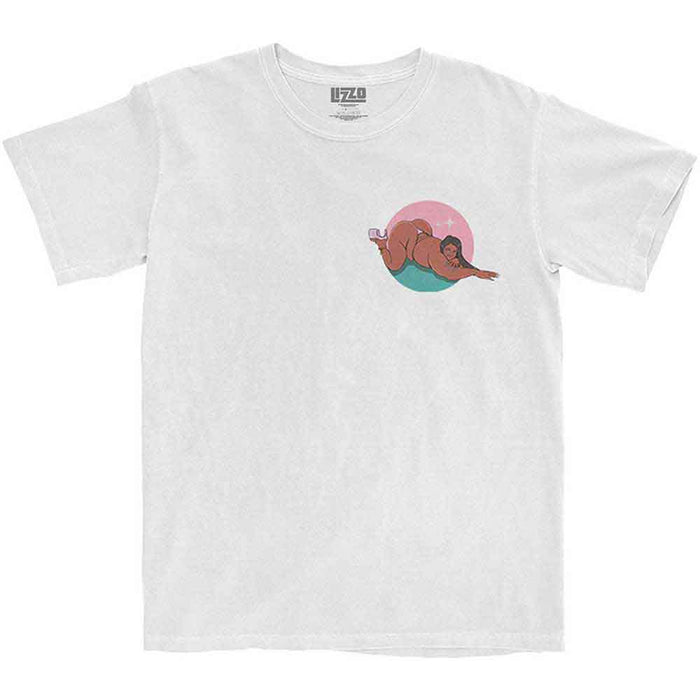 Lizzo Arch White Small T-Shirt