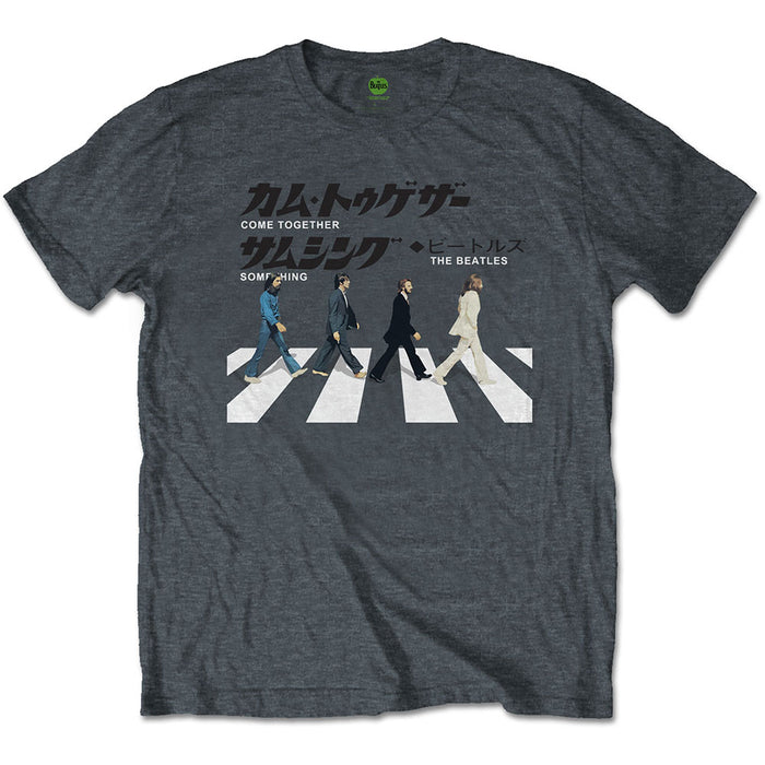 The Beatles Abbey Road Japanese Heather Grey Medium T-Shirt