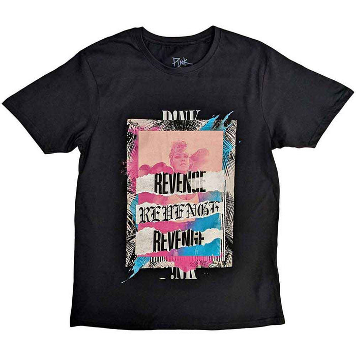 P!nk Revenge Black Medium Unisex T-Shirt