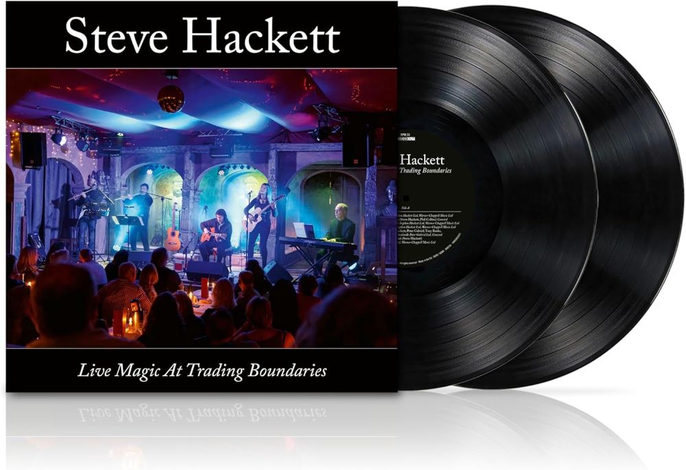 Steve Hackett Live Magic At Trading Boundaries Vinyl LP Due Out 17/01/25