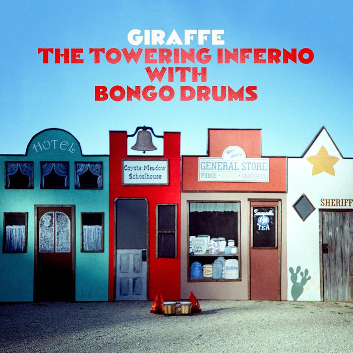 Giraffe The Towering Inferno With Bongo Drums Vinyl LP Transparent Red Colour  Due Out 21/08/26