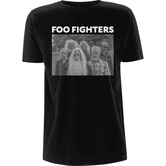 Foo Fighters Old Band Photo Black X-Large T-Shirt