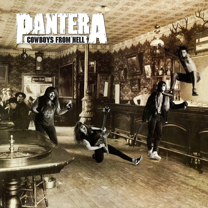 Pantera Cowboys From Hell Vinyl LP White & Whiskey Brown Colour 2021