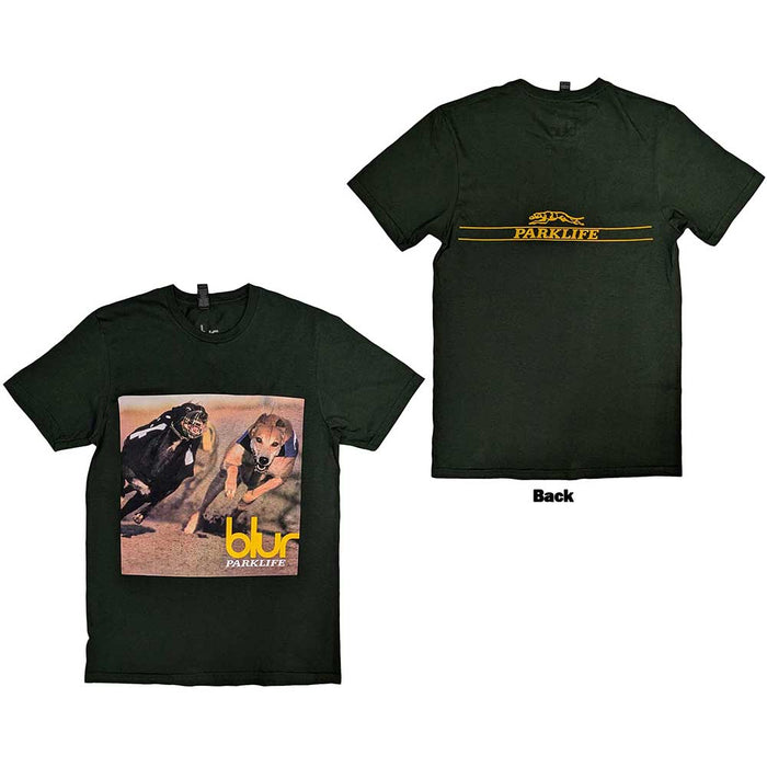 Blur Parklife Green Small T-Shirt