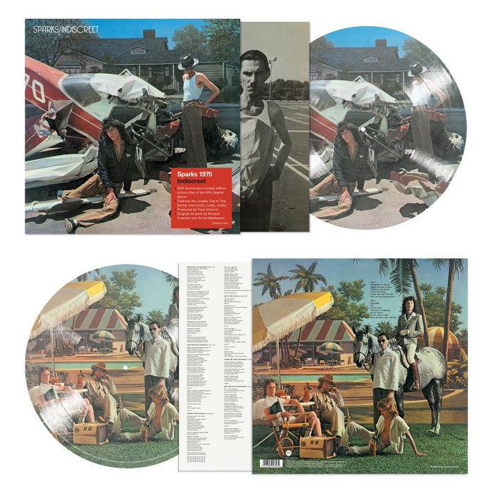 Sparks Indiscreet Vinyl LP Picture Disc 2025