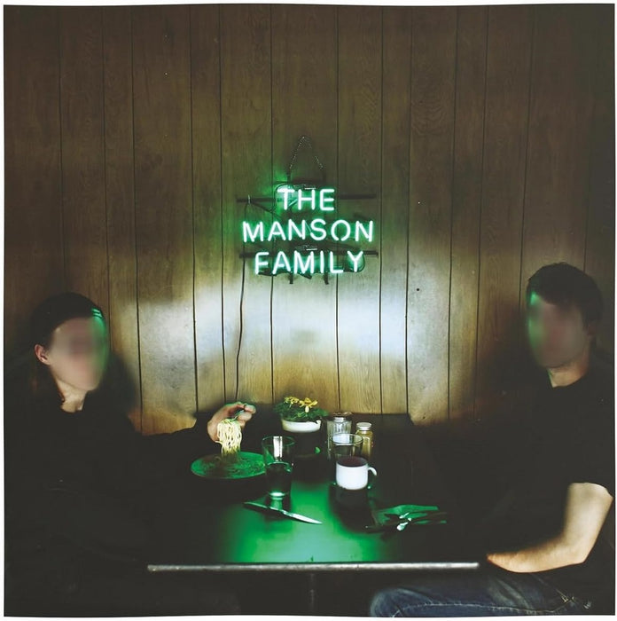 Heart Attack Man The Manson Family Vinyl LP Galaxy Effect Cloudy Clear Transparent Green Colour 2023
