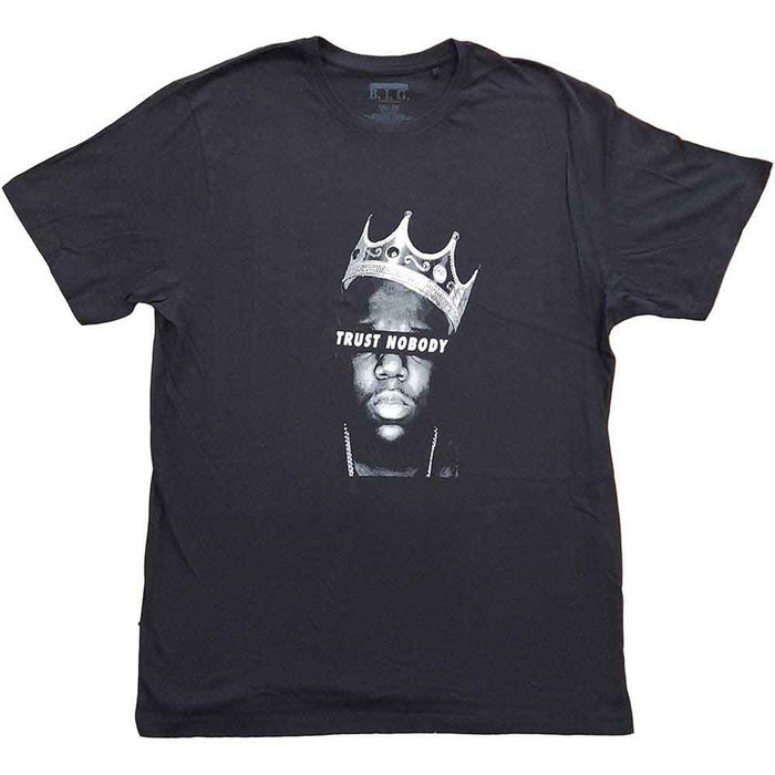 Biggie Smalls Trust Nobody Black Large T-Shirt