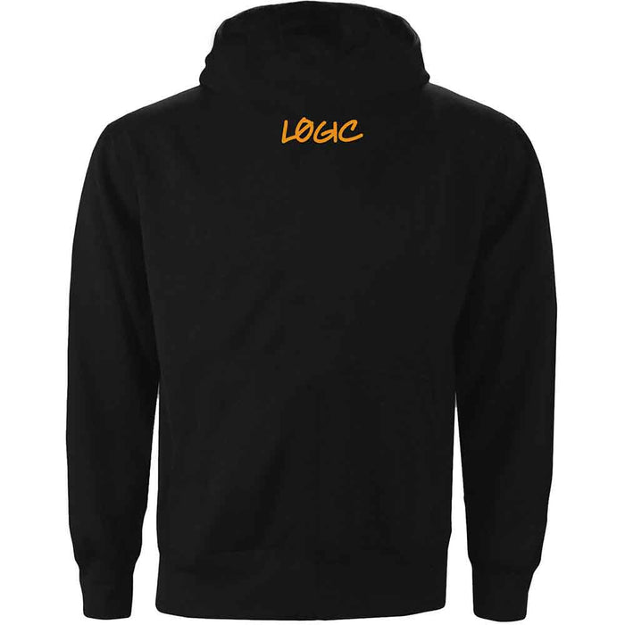 Logic No Pressure Gradient Black Large Hoodie