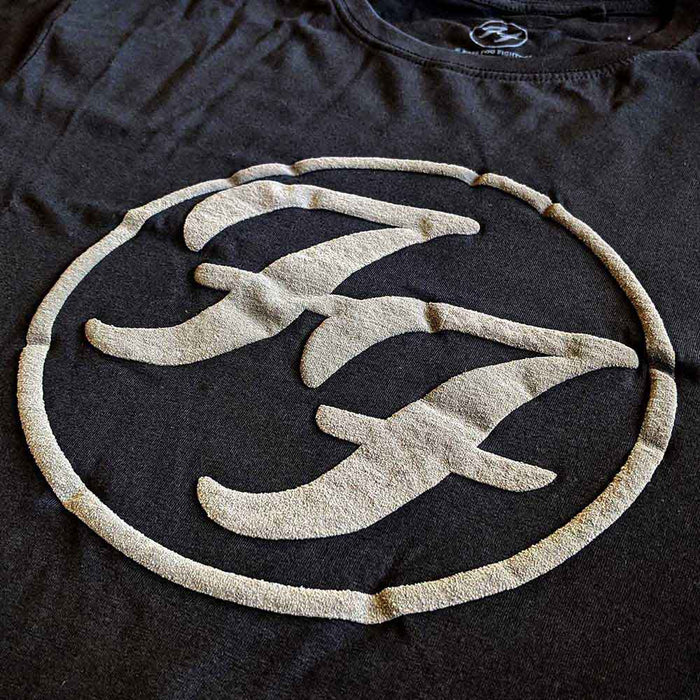Foo Fighters FF Logo Hi-Build Black XXL Unisex T-Shirt