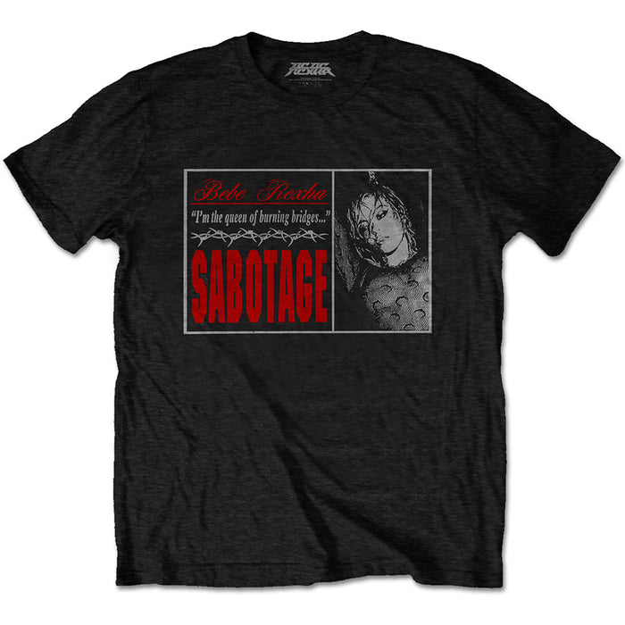 Bebe Rexha Sabotage Let You Down Black X-Large T-Shirt
