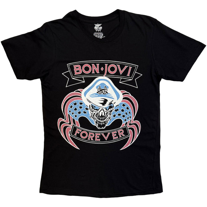 Bon Jovi The Brotherhood Black Small T-Shirt