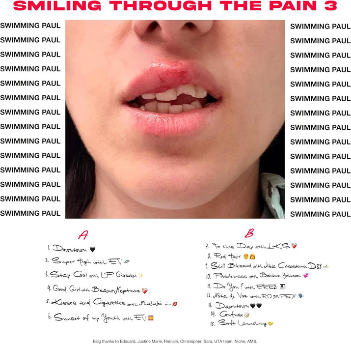 SWIMMING PAUL SMILING THROUGH THE PAIN 3 Vinyl LP Due Out 16/10/26