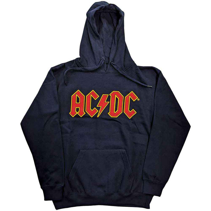 AC/DC Navy Blue Large Hoodie