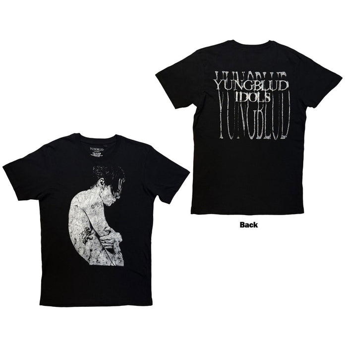 Yungblud Idols Photo Black Medium T-Shirt
