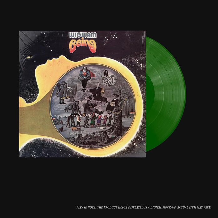 Wigwam Being Vinyl LP Transparent Green Colour Due Out 11/09/26