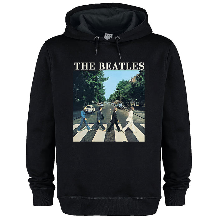 The Beatles Abbey Road Amplified Vintage Black X-Large Unisex Hoodie