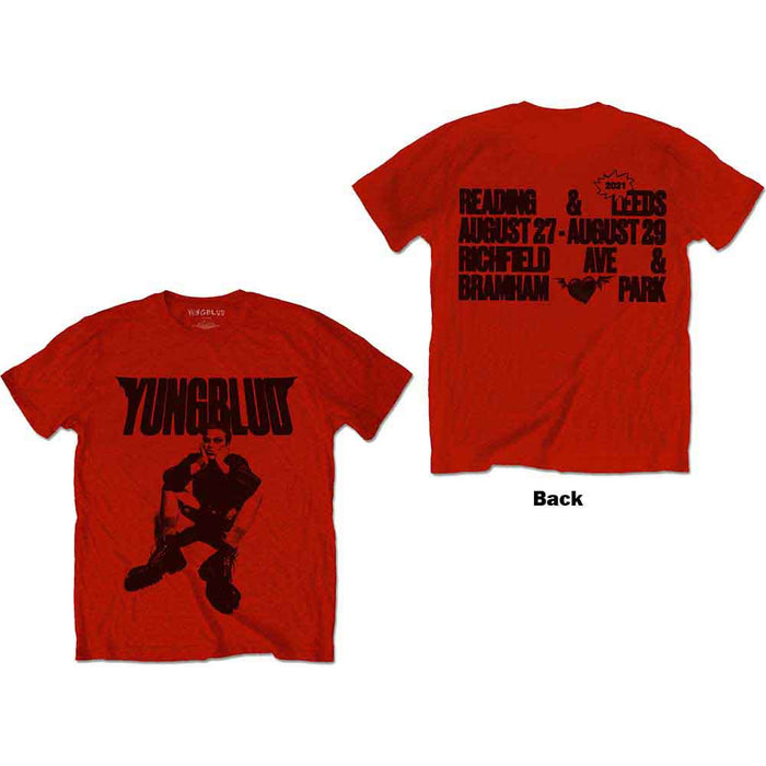 Yungblud R-U-OK? Print Red X-Large T-Shirt