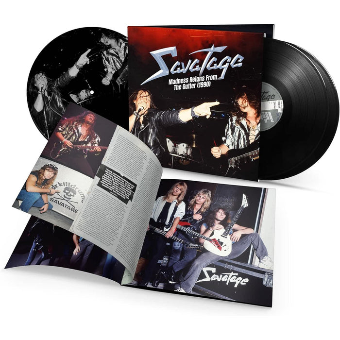 Savatage Madness Reigns From The Gutter (1990) Vinyl LP Due Out 26/06/26